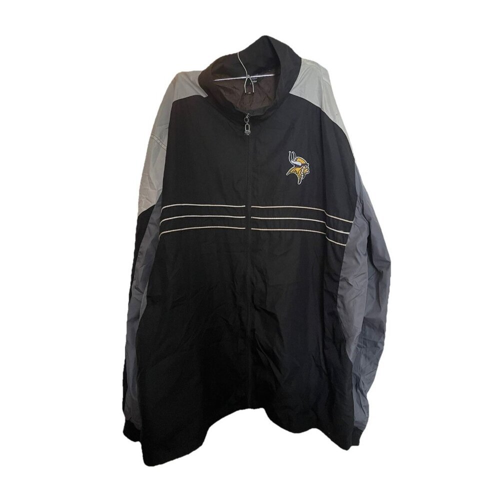 Reebok NFL Vikings Windbreaker XXL Men’s Jacket Purple Lightweight Team